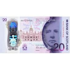 (711) ** P132 Scotland 20 Pounds Year 2019 (Bank of Scotland)